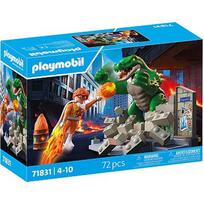 Playmobil 71831 Heroes: Hero showdown with the giant lizard 71831