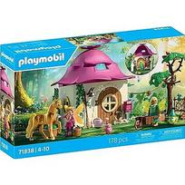 Playmobil Princess Magic 71838 Przytulny dom wróżek i złoty jednorożec 71838