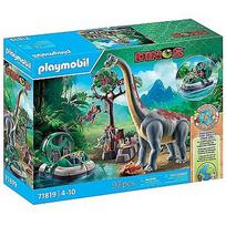 Playmobil Set with figurines Dinos 71819 Brachiosaurus with Hover craft 71819