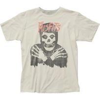 Misfits Klasikiniai Kaukolės Vyriški Marškinėliai Rock N Roll Muzika Punk Klasikiniai Vintage Balti S