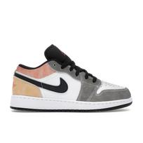 Air Jordan 1 Low SE GS Flight Club Vaikams Sportbačiai Balti Juodi Magiški-Žarijų DX4374-008 38