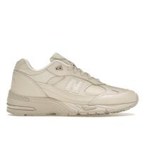 New Balance 991 Pagaminta Anglijoje Šiuolaikinio prabangos stiliaus Vyriški sportbačiai Balti Šviesiai pilki Mėnulio spindulio M991OW 40.5