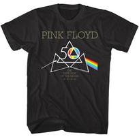 Pink Floyd DSOTM 50-mečio vyriški marškinėliai Prism Dark Side Of the Moon M gray
