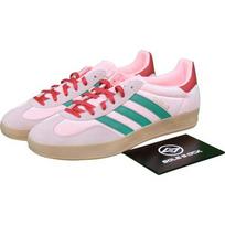 Adidas moteriški Gazelle rožinio aksomo žali JI2713 moteriško dydžio EU 37 rožinė