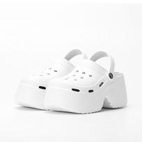 TUINANLE Moteriški sandalai su skylutėmis Batai Wedge Super aukštakulniai paplūdimio EVA lengvi namų šlepetės 39-40 black