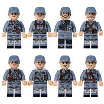 Dėlionė Surinkti statybiniai blokai kamufliažas Specialiųjų pajėgų karinės minifigūrėlės žaislas
