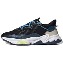 Adidas Ozweego Juodi Laivyno Mėlyni Unisex Sportbačiai Core-Black Frozen-Yellow FX6057 36