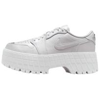 Air Jordan 1 Low Brooklyn White Metallic Silver Moteriški kedai HF3184-100 41