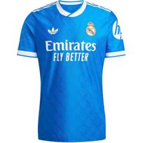 Adidas Originals Real Madrid 25/26 Trečiasis marškinėlis Žaidėjo versija Slim Fit Apvalia apykakle Trumpomis rankovėmis Futbolo marškinėlis Vyriški marškinėliai JV5839 XS