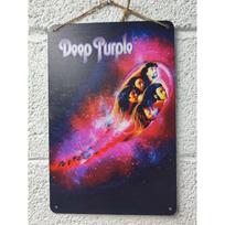 Deep Purple Metalinis Plakatas, Muzikanto Dovana Sienos Menas 20x30cm