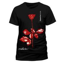 Depeche Mode Violator juodi marškinėliai su licencija Rock Unisex T-shirts S