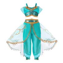 Mažylių Kūdikių Mergaičių Petnešėlės Viršutiniai Drabužiai Tiulio Kutai Kelnės Aprangos Šventės Cosplay Rinkinys 110 žalia