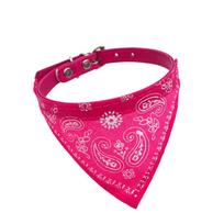 Bandana šuniukui kačiukui kačių kaklo antkaklis šuniui antkaklis šunų bandana naminių gyvūnėlių reikmenys šunų seilių rankšluostis rožinė raudona spalva