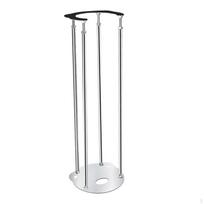 Pastatomas praustuvo atraminis stulpas virtuvės ir vonios kriauklėms 28cm gray