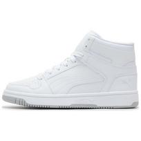 Puma Rebound Layup Patogūs Universalūs Žemi Aukšti Sportbačiai Unisex Sportbačiai Balti 396144-01 35.5 white