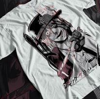 jack the ripper T-Shirt Record Of Ragnarok Buddha Anime Manga Fan Gift Girl shir M
