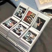 3-Inch Polaroid Photo Album: Compact Memory Holder for Photos, Postcards, Stickers, Tickets, and Small Cards