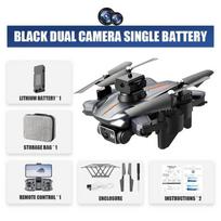 P11 Pro Drone 8k Profesional 5000 m 30 minučių GPS ESC dviguba kamera įvairiakryptis kliūčių išvengimo kvadrotorinis dronas vaikams dovanų žaislas 1 battery juoda