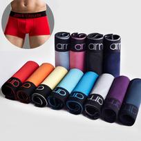 5vnt/komplektas Seksualūs vyriški apatiniai Bokseriai Vyriški apatiniai su raidėmis marginti apatiniai Vyriški apatiniai kelnaitės Juodi Boxer Homme Calzoncillos slip homme XL