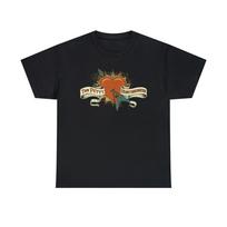 Tom Petty And The Heartbreakers Logotipas Roko Muzika Juodi Unisex Marškinėliai S