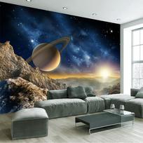 3D tapetai Erdvės visatos fotografijos fonas Namų dekoras Sienų tapetai Svetainės Miegamojo dekoro tapetai 200 cm(W) x 140 cm(H)