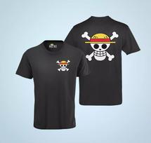 Vienas Gabalas Logotipas Kaukolė Vėliava Luffy Luffy Pirato Marškinėliai XXXXL