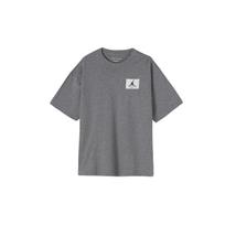 Jordan Flight Essentials Vienspalvis logotipas Džersis Laisvas kirpimas Apvalus kaklas Pusrankovės Marškinėliai Vyriški Viršutiniai drabužiai Anglies pilka DZ7314-091 XXL