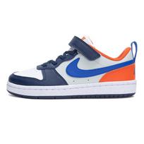 Nike Court Borough Low Recraft PS Vidurnakčio Mėlyna Komandinė Oranžinė Vaikų Sportbačiai Balti Šviesiai Sidabriniai Hyper-Royal DV5457-401 28