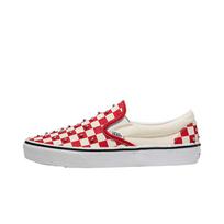 Vans Classic Slip-On Patogūs Universalūs Paprasti Madingi Patvarūs Žemi Drobės Batai Unisex Sportbačiai Raudoni VN000D6YIZQ 36 white