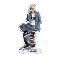 Žvaigždė Bts Kpop Bangtan Boys Akrilinė stovinti figūrėlė Dvigubo šono Namų dekoras Stalas RAP MONSTER