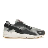 Nike Air Huarache Runner Men Light Smoke Grey Black Metallic Silver Violet Dust FJ0709-001 EU 39