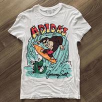 adidas Jeremy Scott 100% Cotton T-shirt Mens Tees Top M 4XL
