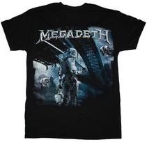 Megadeth Dystopia 2016 juodi unisex marškinėliai S