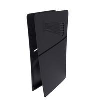 PS5 priekinis dangtelis, skirtas PS5 Slim Edition Naujos PS5 plonos priekinės plokštės, keičiamos plokštės, skirtos PS5 Slim 35.7*21.6cm juoda