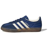adidas Gazelle Indoor Mėlynos Dryžuotos Satino Moteriški Sportbačiai Victory-Blue Night-Indigo Cream-White JS1410 36