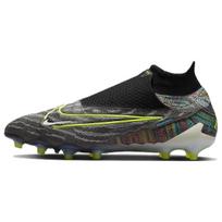 Nike Phantom GX Elite DF Fusion AG Pro Link Pack vyriški sportbačiai, juodi, balti ir mėlynai švytintys, DV6972-071 40