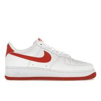 Nike Air Force 1 07 Balti Raudoni Drakono Modelio Vyriški Sportbačiai FJ4146-106 40.5