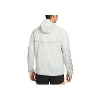 Nike X Jakob Bendradarbiavimas Paprastas Užtraukiamas Gobtuvukas Striukė Vyriškos Striukės Šviesiai Sidabrinė Metalinė Auksinė HJ3539-034 XL