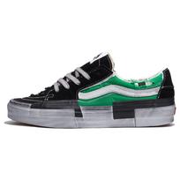 Vans Sk8 Patogūs žemi krepšinio batai Unisex sportbačiai Juodi žali VN0009QSYJ71 36