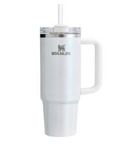 Stanley Quencher H2.0 FlowState Blizganti versija 887ml (30oz) (7 Pasirink.) Pearl White