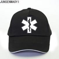 EMT Greitosios pagalbos Spausdinta beisbolo kepuraitė Prekės ženklo hip hop kepuraitė Aukštos vasaros Vyrai moterys Unisex reguliuojama snapback Trucker kepurė