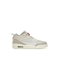 Air Jordan Spizike Low GS Kokoso pieno vaikiški sportbačiai Kreminiai Burės spalvos Universiteto raudona FQ3950-100 36 white