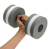 Sportas Pratimai Hanteliai Kūno rengybos Štangos Pratimai Rankiniai strypai Vandens aerobikai One Size pilka spalva