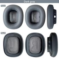 Skirta Apple AirPods Max Keičiamos Odinės Ausinės Ausinės Atminties putplasčio rankovės Ausinių ausinės tamsiai pilka spalva