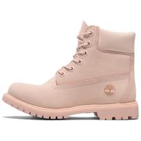 Timberland Premium serijos patogūs trumpi Martin tipo batai Moteriški batai Šviesiai rožiniai A2HR8EKD 37