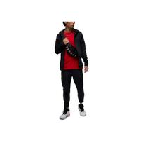 Jordan Dri-FIT Solid Logo Zip-Up Knit Hoodie Men Tops Black DV9784-010 XS