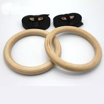 Beržiniai reguliuojami gimnastikos fitneso žiedai suaugusiems ir vaikams 2.5cm Strap Pair (0.5kg)