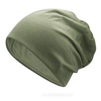 Unisex saldainių spalvos lengvos pūkinės kepurės pavasariui ir vasarai – kvėpuojantys ir stilingi gatvės šokio turbanai Elastic 54-59CM armijos žalia spalva