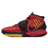 Nike Kyrie 6 Bruce Lee vidutinio aukščio krepšinio bateliai Vaikams Snieglentės Batai Juodi Raudoni CW3042-600 36.5