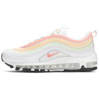 Nike Air Max 97 Meliono atspalvio, vos žalias, atominės rožinės spalvos moteriški sportbačiai, laisvalaikio batai CZ6087-100 36.5